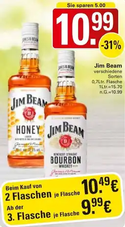 WEZ Jim Beam Angebot