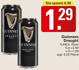 WEZ Guinness Draught Angebot