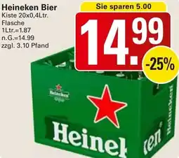 WEZ Heineken Bier Angebot