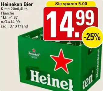 WEZ Heineken Bier Angebot