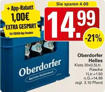 WEZ Oberdorfer Helles Angebot