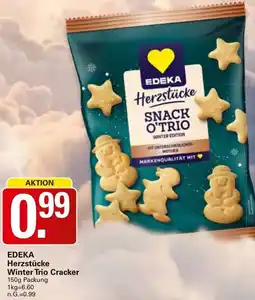 WEZ EDEKA Herzstücke Winter Trio Cracker Angebot