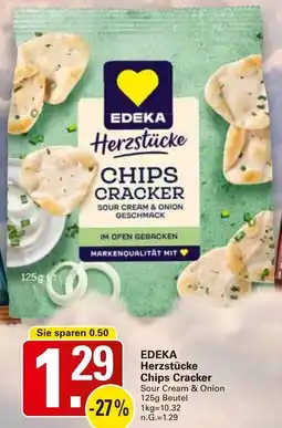 WEZ EDEKA Herzstücke Chips Cracker Angebot