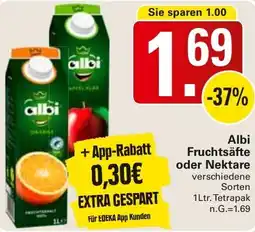 WEZ Albi Fruchtsäfte oder Nektare Angebot
