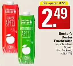 WEZ Becker's Bester Fruchtsäfte Angebot
