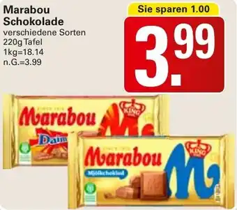 WEZ Marabou Schokolade Angebot