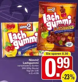 WEZ Nimm2 Lachgummi Angebot