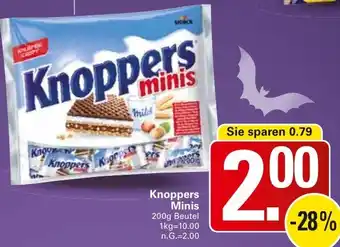 WEZ Knoppers Minis Angebot