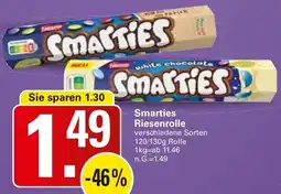 WEZ Smarties Riesenrolle Angebot