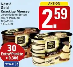 WEZ Nestlé Gold Knackige Mousse Angebot