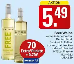 WEZ Bree Weine Angebot