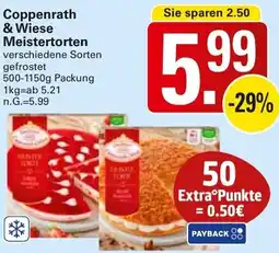 WEZ Coppenrath & Wiese Meistertorten Angebot