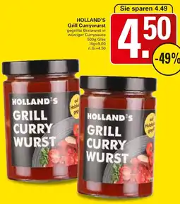 WEZ HOLLAND'S Grill Currywurst Angebot