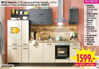 Möbel Boss IMPULS Einbauküche Angebot