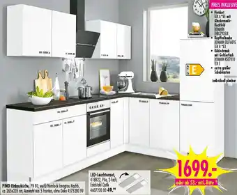Möbel Boss PINO Einbauküche Angebot