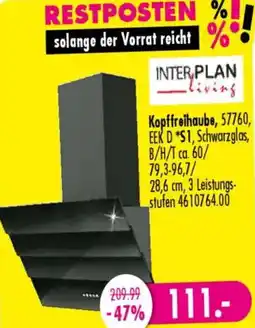 Möbel Boss INTER PLAN living Kopffreihaube Angebot