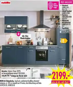Möbel Boss NOBILIA Einbauküche Angebot