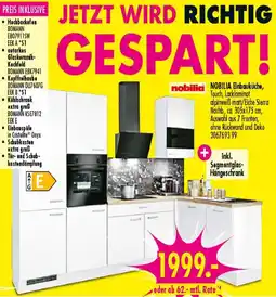 Möbel Boss NOBILIA Einbauküche Angebot