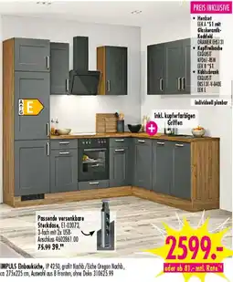 Möbel Boss IMPULS Einbauküche Angebot