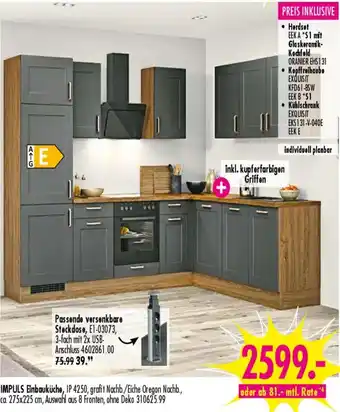 Möbel Boss IMPULS Einbauküche Angebot