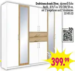 Möbel Boss Drehtürenschrank Diver Angebot