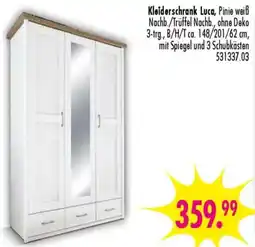 Möbel Boss Kleiderschrank Luca Angebot