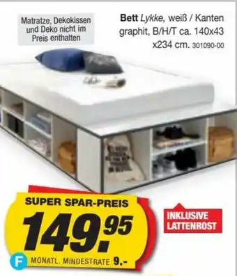 Möbel AS Bett Angebot