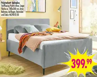 Möbel Boss Polsterbett Salvador Angebot