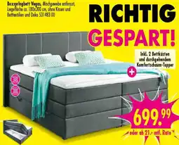 Möbel Boss Boxspringbett Vegas Angebot