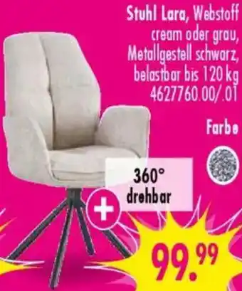 Möbel Boss Stuhl Lara Angebot