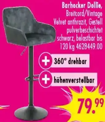 Möbel Boss Barhocker Dollie Angebot