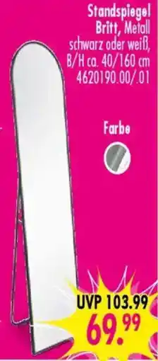 Möbel Boss Standspiegel Britt Angebot