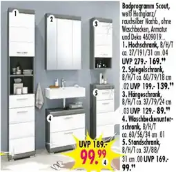 Möbel Boss Badprogramm Scout Angebot