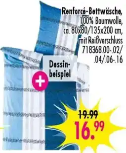 Möbel Boss Renforce-Bettwäsche Angebot