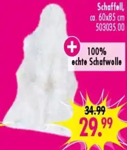 Möbel Boss Schaffell Angebot