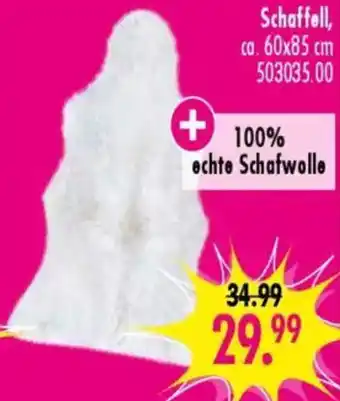 Möbel Boss Schaffell Angebot