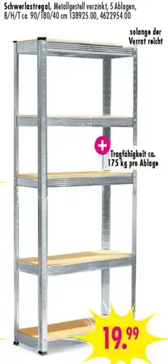 Möbel Boss Schwerlastregal Angebot