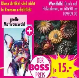 Möbel Boss Wandbild Angebot