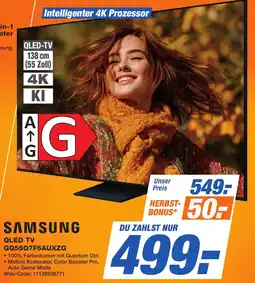 K+B Expert SAMSUNG QLED TV GQ55Q7F5AUXZG Angebot