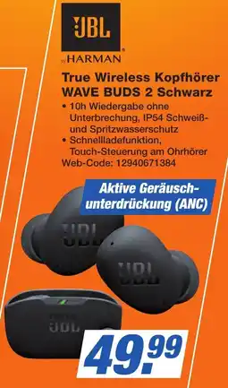 K+B Expert JBL True Wireless Kopfhörer WAVE BUDS 2 Schwarz Angebot