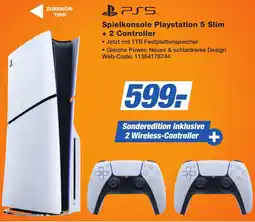 K+B Expert Spielkonsole Playstation 5 Slim + 2 Controller Angebot