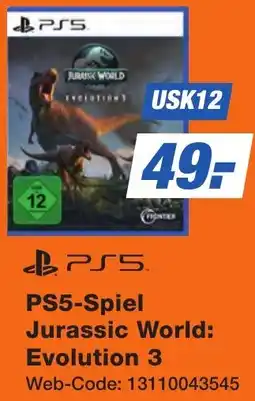 K+B Expert PS5-Spiel Jurassic World: Evolution 3 Angebot