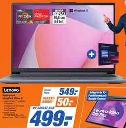K+B Expert Lenovo Notebook IdeaPad Slim 3 Angebot