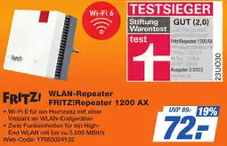 K+B Expert WLAN-Repeater FRITZ!Repeater 1200 AX Angebot