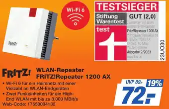 K+B Expert WLAN-Repeater FRITZ!Repeater 1200 AX Angebot