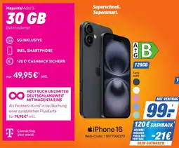 K+B Expert Apple iPhone 16 Angebot