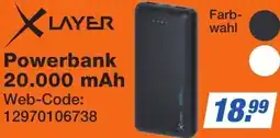 K+B Expert ✗LAYER Powerbank 20.000 mAh Angebot