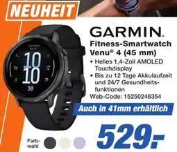 K+B Expert GARMIN Fitness-Smartwatch Venu 4 (45 mm) Angebot