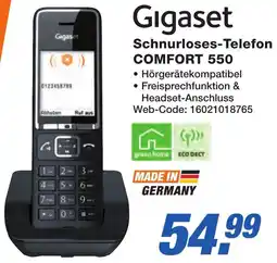 K+B Expert Gigaset Schnurloses-Telefon COMFORT 550 Angebot