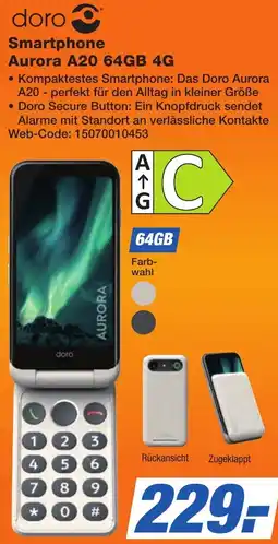 K+B Expert doro Smartphone Aurora A20 64GB 4G Angebot